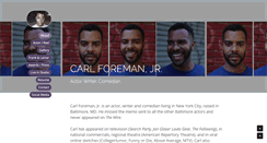 Desktop Screenshot of carlforemanjr.com