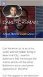 Mobile Screenshot of carlforemanjr.com